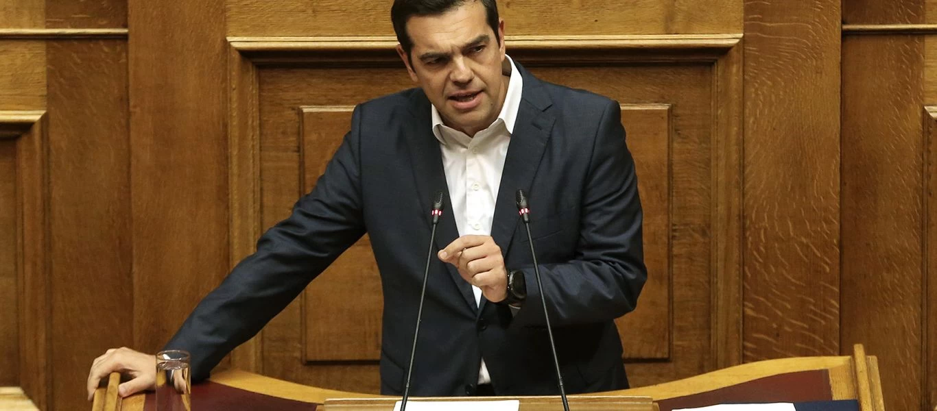 Α.Τσίπρας από τη Βουλη: «Ποια η σκοπιμότητα της Ελλάδας να μετατρέπεται σε εμπλεκόμενη του πολέμου;»